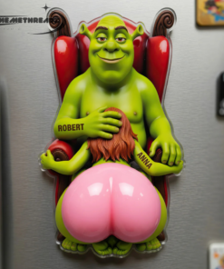 Shrek and Fiona Version – Crazy In Love Anti-collision Acrylic Fridge Magnet