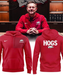 Arkansas Razorbacks Coach Ryan Silverfield Hoodie