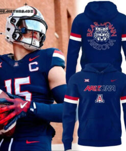 Arizona Football Blue Prints Hoodie & Tee