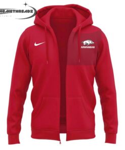 Arkansas Razorbacks Coach Ryan Silverfield 2026  Zip Hoodie
