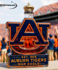 Auburn Tigers “War Eagle!” Limited Edition Whiskey Bottle