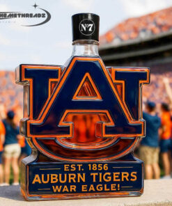 Auburn Tigers “War Eagle!” Limited Edition Whiskey Bottle