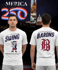 Birmingham Barons 2026 250th Anniversary of America’s Shirt