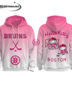Boston Bruins Hello Kitty Tee Hoodie