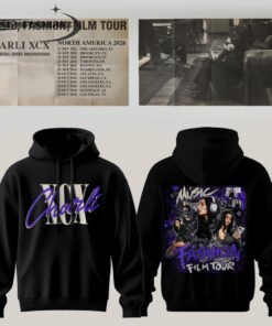 Charli XCX Music, Fashion, Film Tour Hoodie 2026 Edition