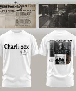Charli XCX Music, Fashion, Film Tour Tee 2026 Edition Charli XCX Music, Fashion, Film Tour Tee 2026 Edition