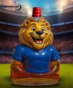 Chelsea FC Blue Lion Whiskey Bottle – 2025 Champion Decanter Awesome for Soccer Fans & Bar Display