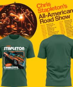 Chris Stapleton “All-American Road Show” in Charlotte, NC 2D T-shirt