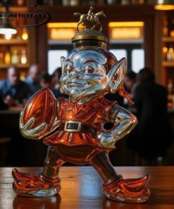 Cleveland Browns Brownie The Elf Special Edition Whiskey Bottle