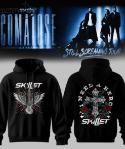 Comatose 20th Anniversary Tour 2026 New Version Hoodie & Tee