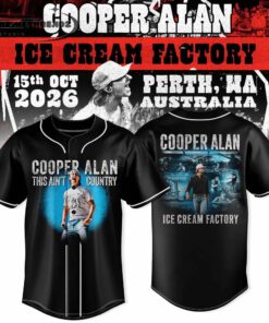 Cooper Alan – Ice Cream Factory Baseball Jersey Cooper Alan – Ice Cream Factory Baseball Jersey