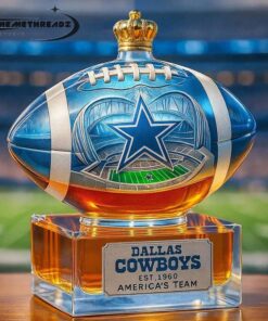Dallas Cowboys “America’s Team” Football Championship Whiskey Bottle