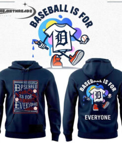 Detroit Tigers 2026 Baseball Is For Everyone Hoodie & Tee