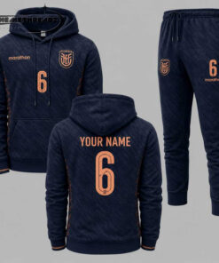 Ecuador 2026 FIFA World Cup Away Custom Hoodie