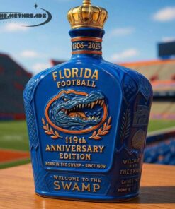 Florida Gators 119th Anniversary Whiskey Bottle