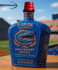 Florida Gators 119th Anniversary Whiskey Bottle