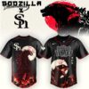 Hokkaido Nippon-Ham Fighters Special Godzilla Minus Zero Baseball Jersey Hokkaido Nippon-Ham Fighters Special Godzilla Minus Zero Baseball Jersey