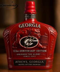 Georgia Bulldogs 133rd Anniversary Whiskey Bottle – Limited Edition