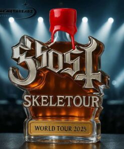 Ghost Band Skeletour World Tour 2025 Limited Edition Whiskey Bottle