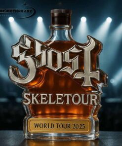 Ghost Band Skeletour World Tour 2025 Limited Edition Whiskey Bottle