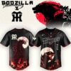 Saitama Seibu Lions Special Godzilla Minus Zero Baseball Jersey