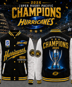 Hurricanes Super Rugby Pacific 2026 Champions Baseball Jacket