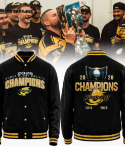 Hurricanes Super Rugby Pacific 2026 Champions Baseball Jacket