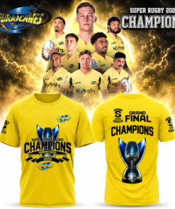 Hurricanes Super Rugby Pacific 2026 Champions Shirt Hurricanes Super Rugby Pacific 2026 Champions Shirt