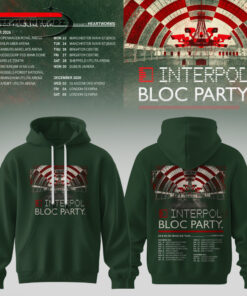 Interpol X Bloc Party – UK & EU Tour 2026 Hoodie & Tee