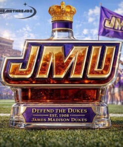 Jame Madison Dukes “Defend The Dukes” Whiskey Bottle