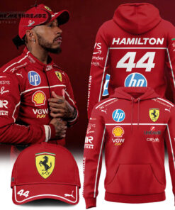 Lewis Hamilton 44 Ferrari Limited Edition Hoodie