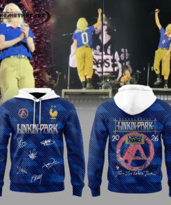 Linkin Park x From Zero World Tour 2026 Vive la FRANCE Hoodie