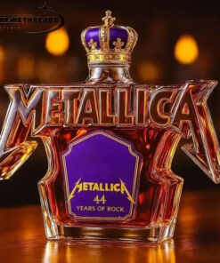Metallica 44 Years Oof Rock Limited Edition Whiskey Bottle