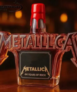 Metallica 44 Years Oof Rock Limited Edition Whiskey Bottle
