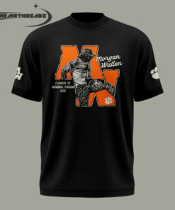 Morgan Wallen x Clemson Tigers Football “Still The Problem Tour 2026” Memorial Stadium Black Shirt