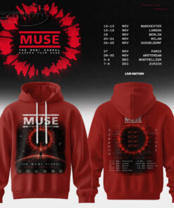 Muse – The Wow! Signal Europa Tour 2026 Hoodie Muse – The Wow! Signal Europa Tour 2026 Hoodie