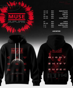 Muse – The Wow! Signal Europa Tour 2026 Hoodie