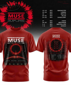 Muse – The Wow! Signal Europa Tour 2026 Tee
