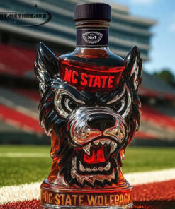 NC State Wolfpack Limited Edition Whiskey Bottle