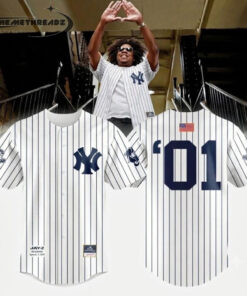 NY 2026 JAŸ-Z 30 Reasonable Doubt Baseball Jersey