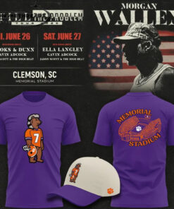 “Norris Bear” Morgan Wallen x Clemson Tigers T-shirt “Norris Bear” Morgan Wallen x Clemson Tigers T-shirt