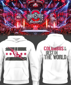 Ohio State Buckeyes Limited Edition W.W.E Monday Night RAW Schottenstein Center Hoodie