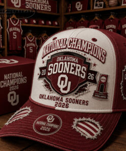 Oklahoma Baseball 2026 National Champions Cap