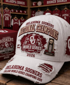 Oklahoma Baseball 2026 National Champions Cap