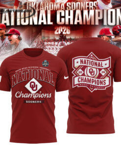 Oklahoma Baseball 2026 National Champions New Version Hoodie/Tee/Sweatshirt Oklahoma Baseball 2026 National Champions New Version Hoodie/Tee/Sweatshirt