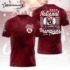 Oklahoma Baseball 2026 National Champions Special Red Hoodie & Tee