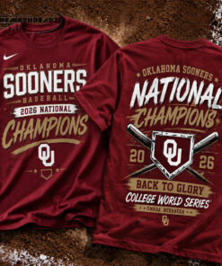 Oklahoma Baseball 2026 National Champions Shirt Oklahoma Baseball 2026 National Champions Shirt