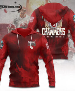 Oklahoma Baseball 2026 National Champions Special Red Hoodie & Tee
