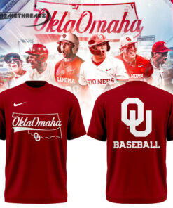 Oklahoma Baseball Omaha 2026 Men’s College World Series Hoodie & Tee