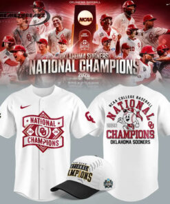 Oklahoma Sooners 2026 NCAA Baseball National Champions Jersey